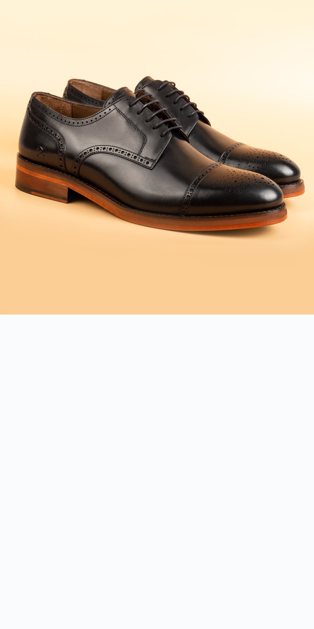 Half Brogue Lace Up Derbys