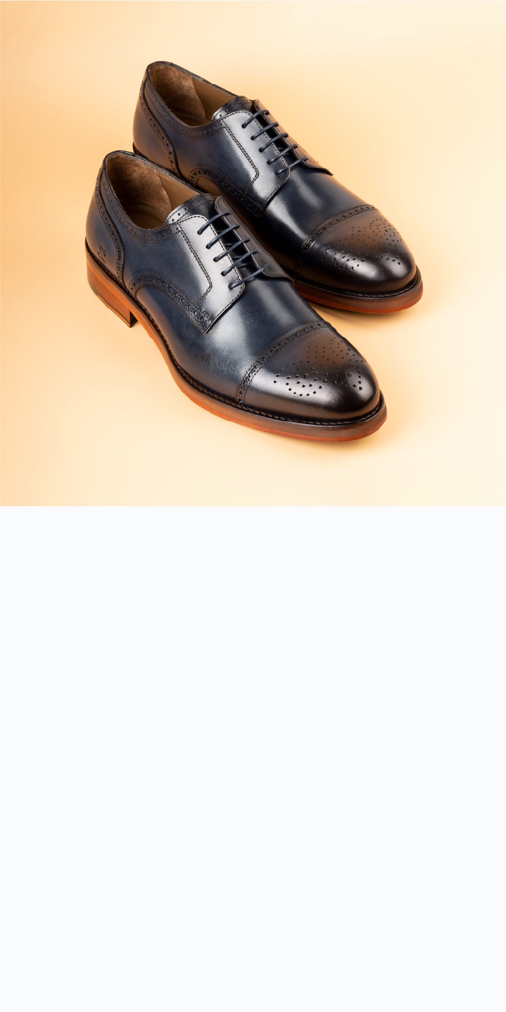 Half Brogue Lace Up Derbys