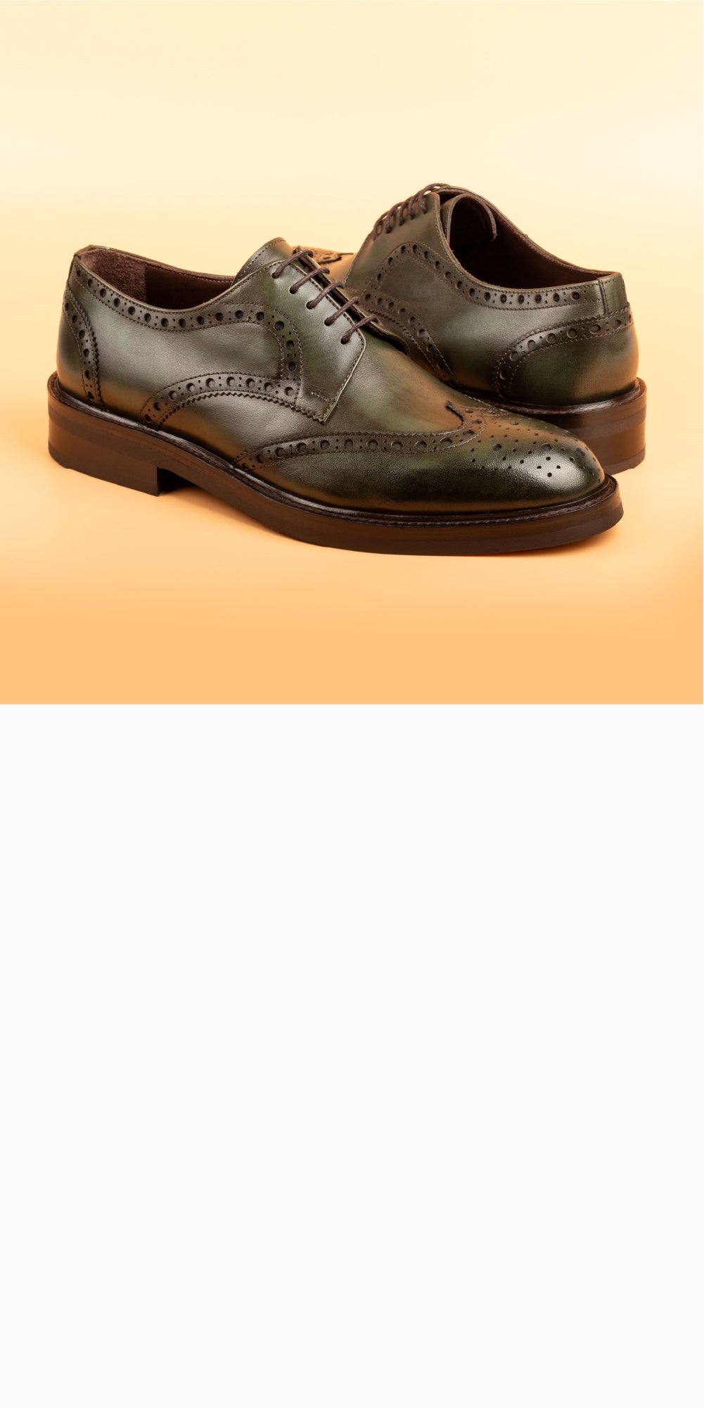 Wingtip Brogue Lace Up Derbys