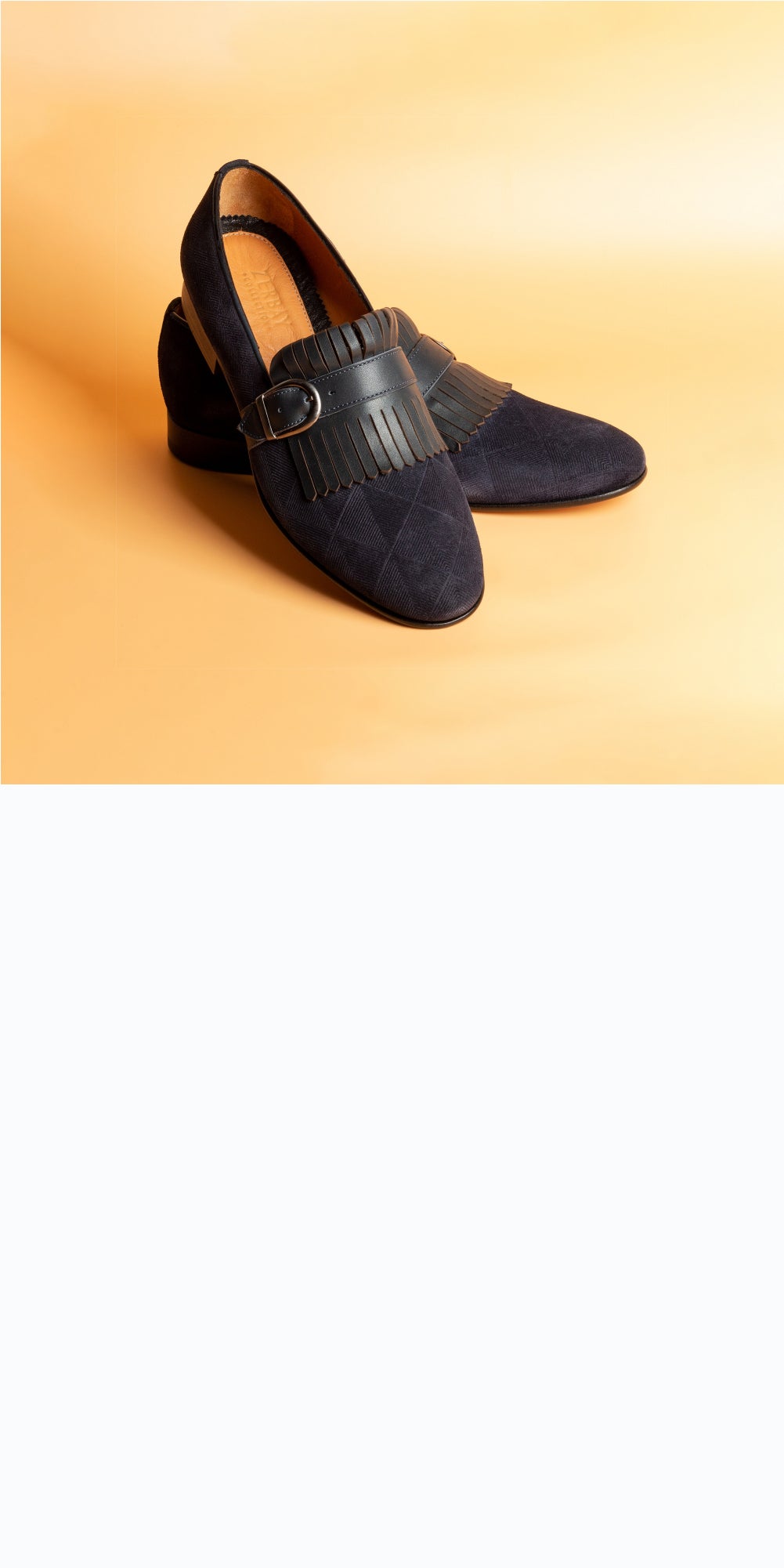 Kiltie Loafer Single Monk Straps