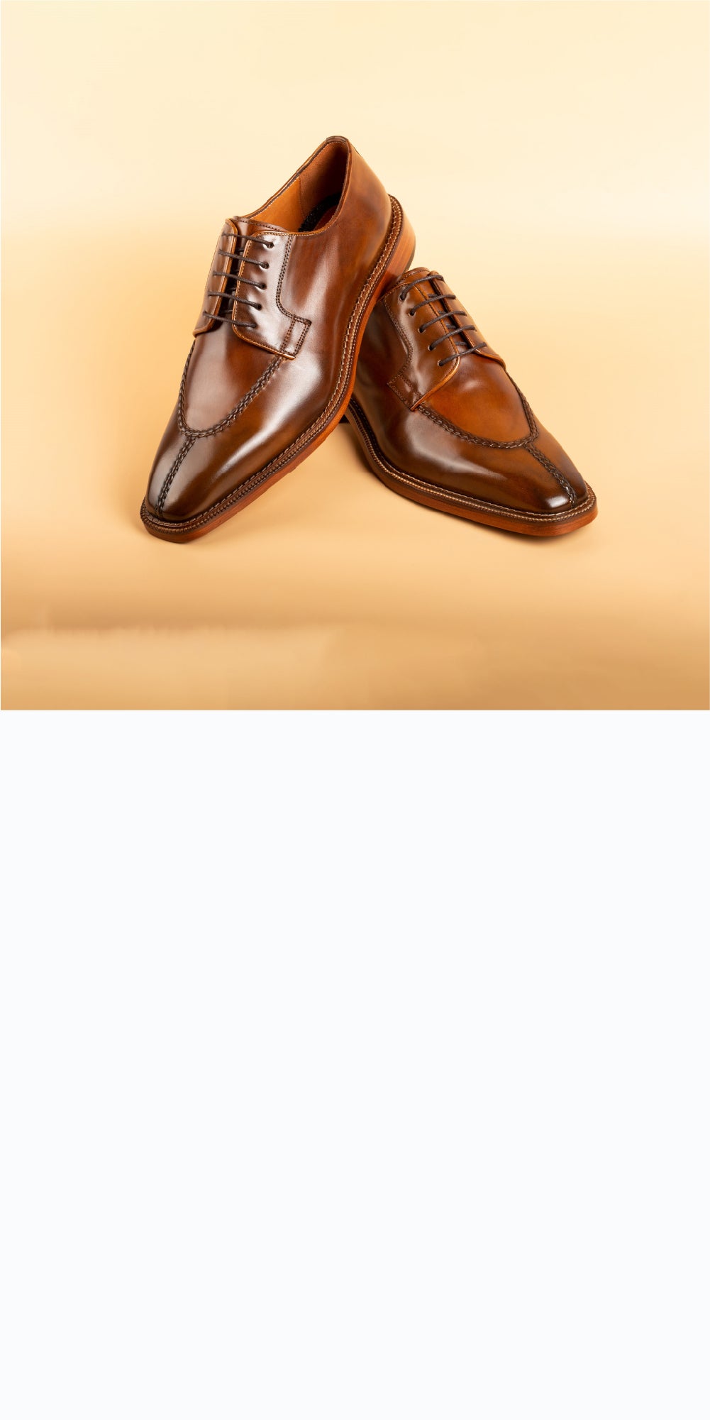 Split Toe Lace Up Derbys