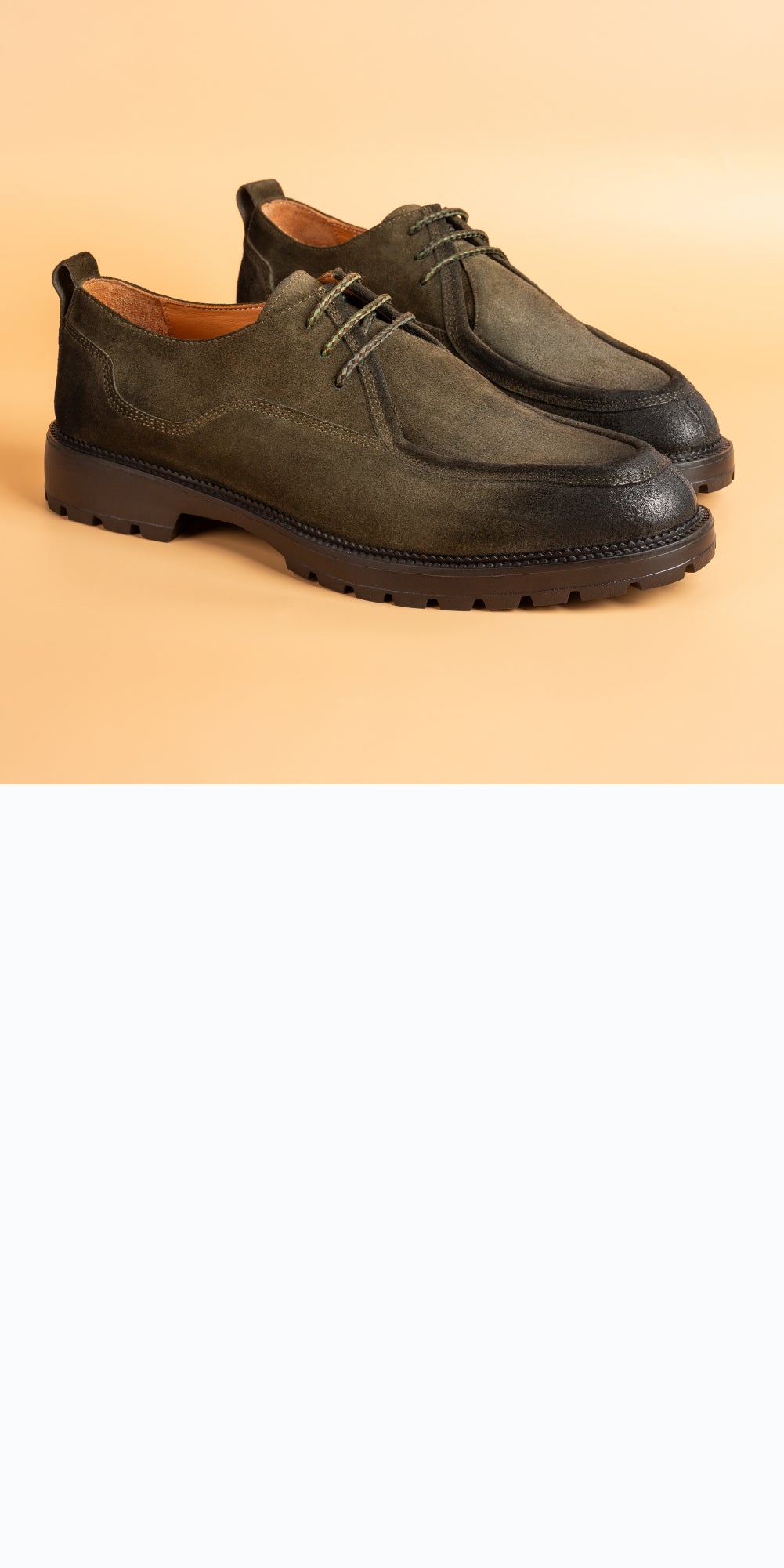 Split Toe Lace Up Derbys