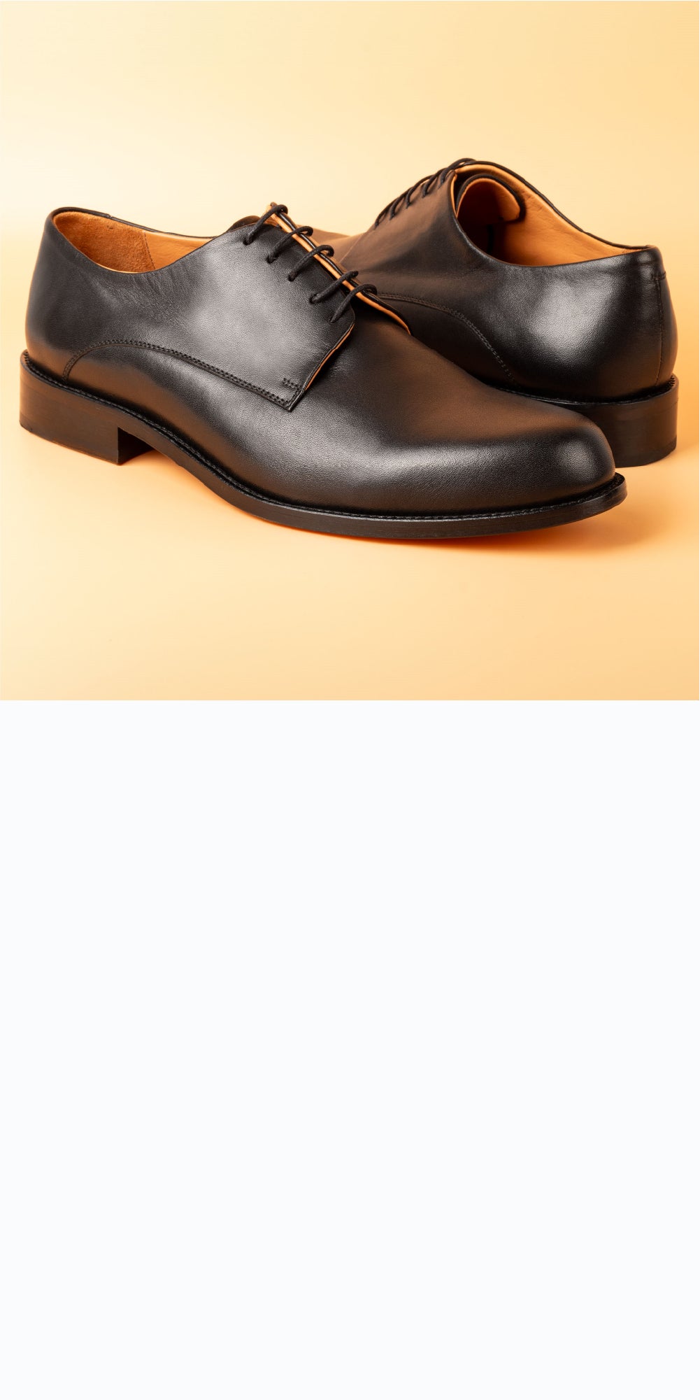 Plain Toe Lace Up Derbys
