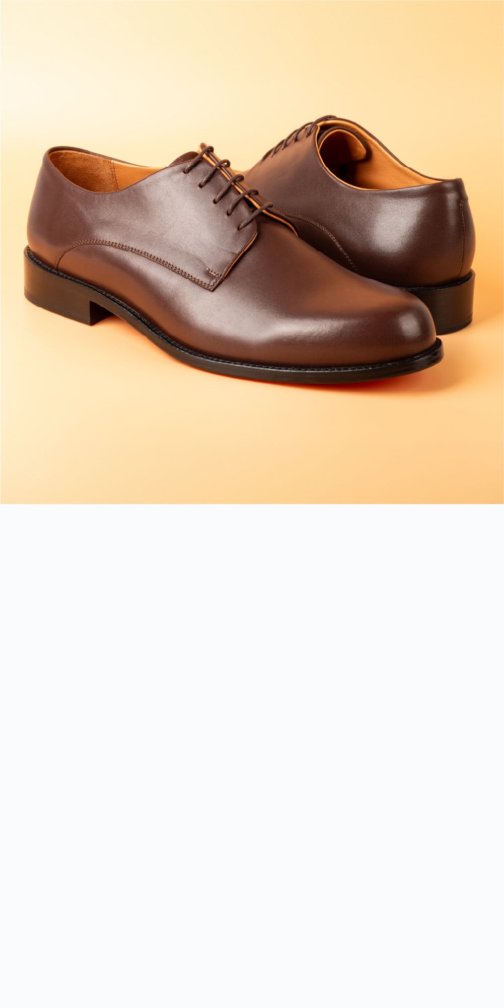 Plain Toe Lace Up Derbys